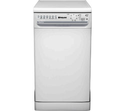 Hotpoint Aquarius SIAB11000P Slimline Dishwasher - White